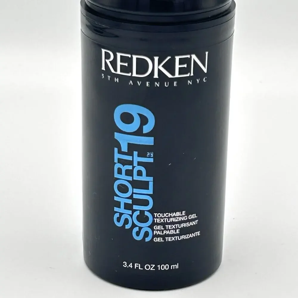 REDKEN Short Sculpt 19 Touchable Texturizing‎ Gel 3.4oz, DISCONTINUED
